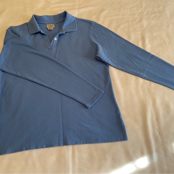 LL Bean L/S Polo NWOT - Picture 3 of 10